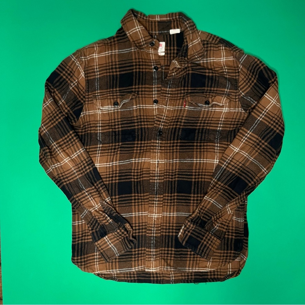Levi’s Brown Flannel Shirt
